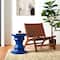 Glitzhome® 18" Multifunctional Chess Garden Stool